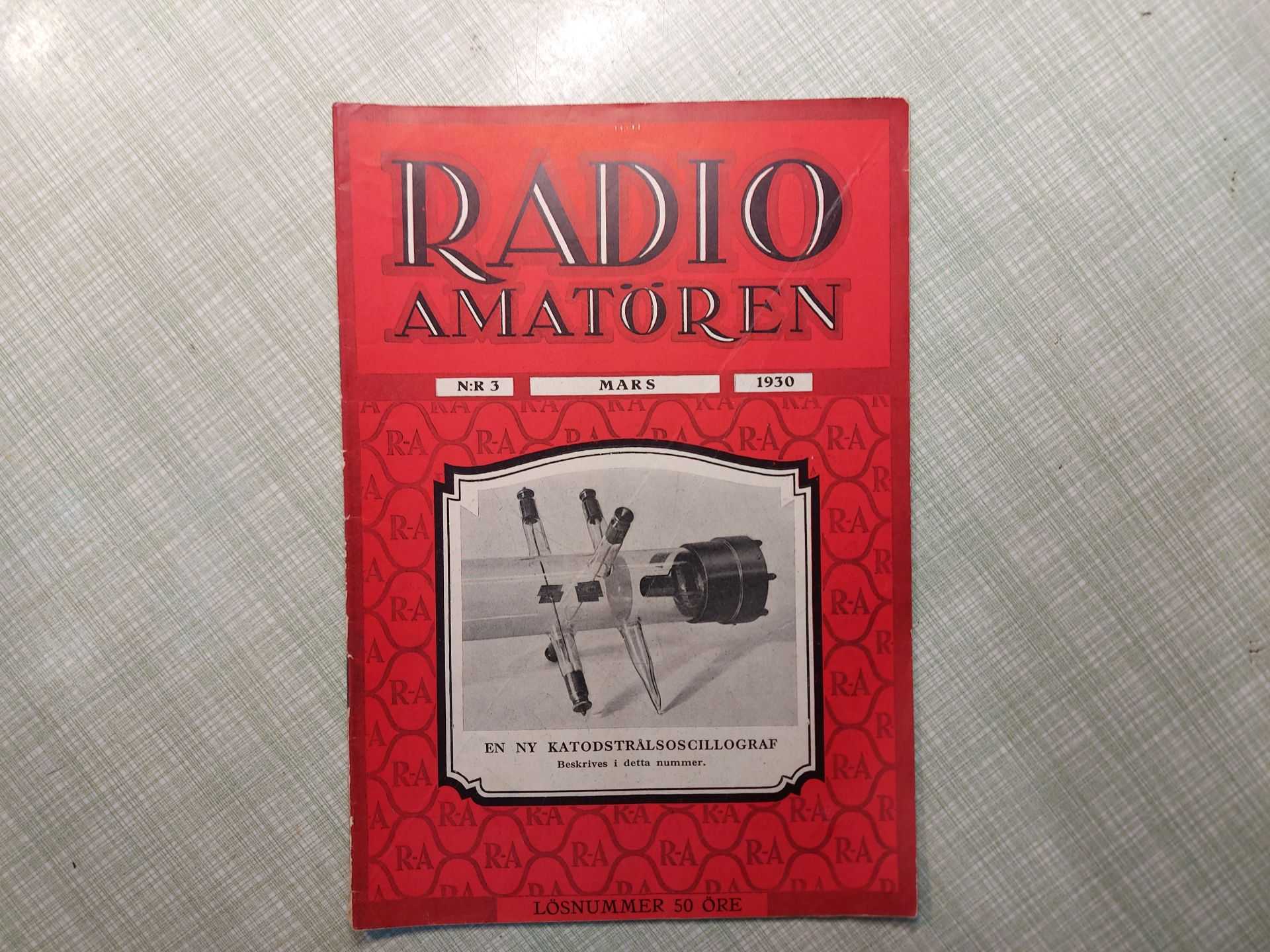 Radio Amatören 1930 III