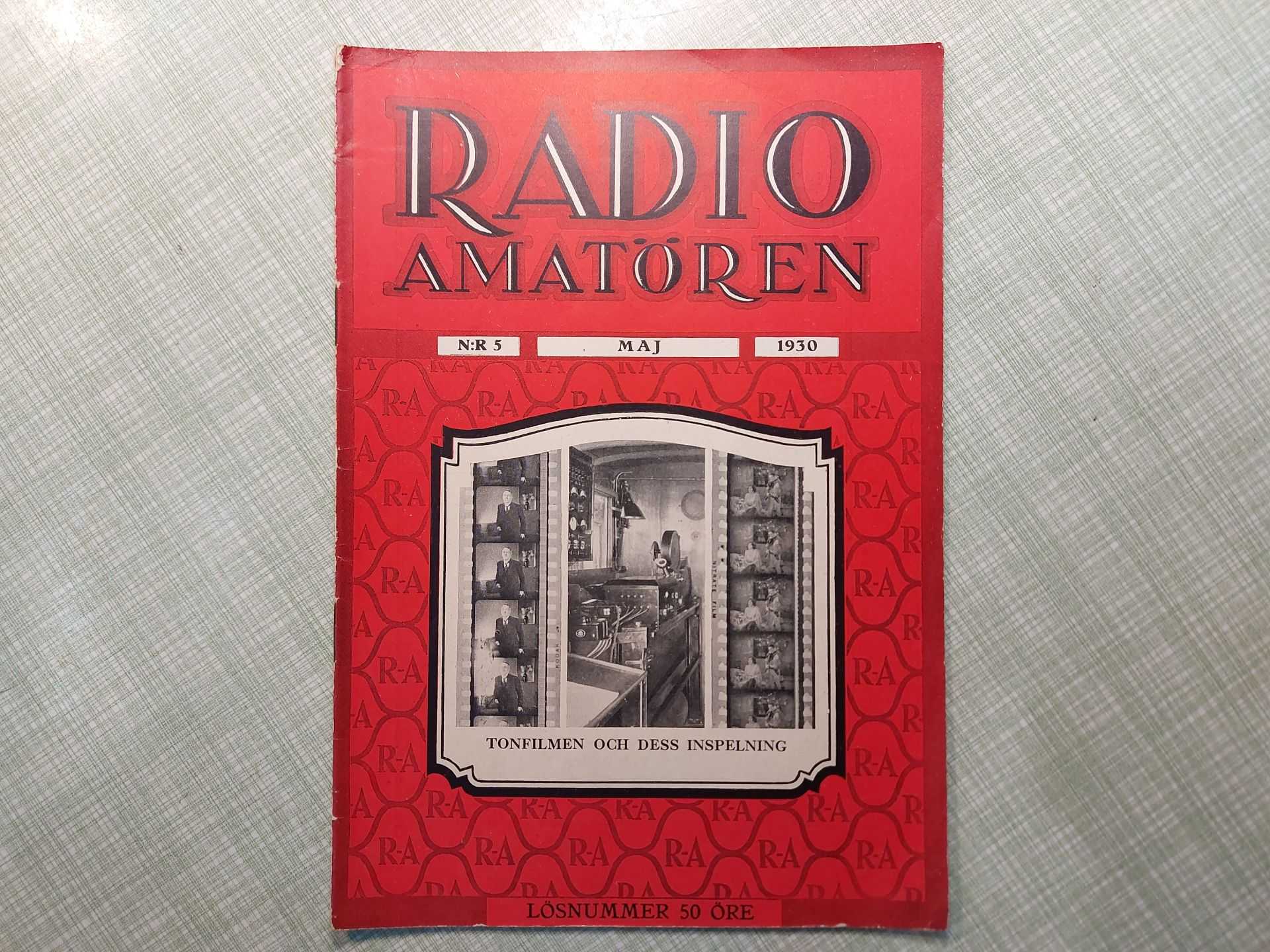 Radio Amatören 1930 V